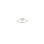 Crystal Evil Eye Ring