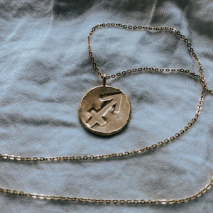 SAGITTARIUS Zodiac Necklace