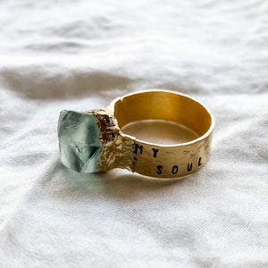 CAN'T BREAK MY SOUL Affirmation Ring